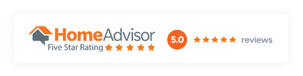 HomeAdvisor five star rating reviews